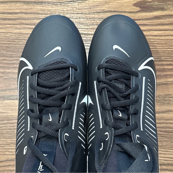Size 11.5 Nike Vapor Edge Pro 360 2 Football Cleats DA5456-010 Black main image 7